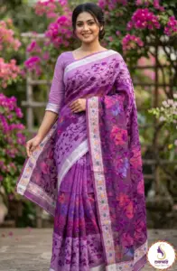 এম্ব্রয়ডারি শাড়ী
